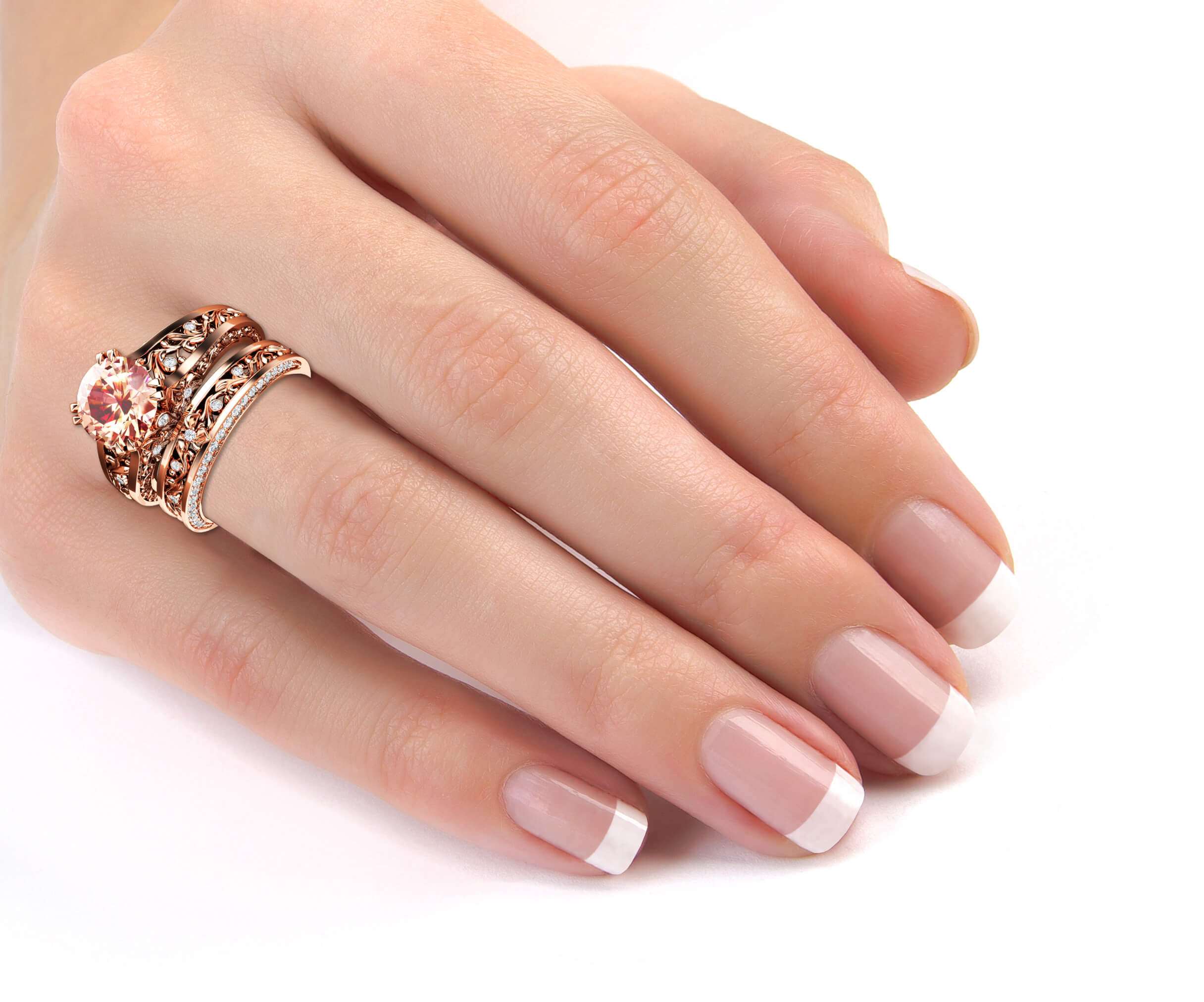 AN-0045F rose GOLD