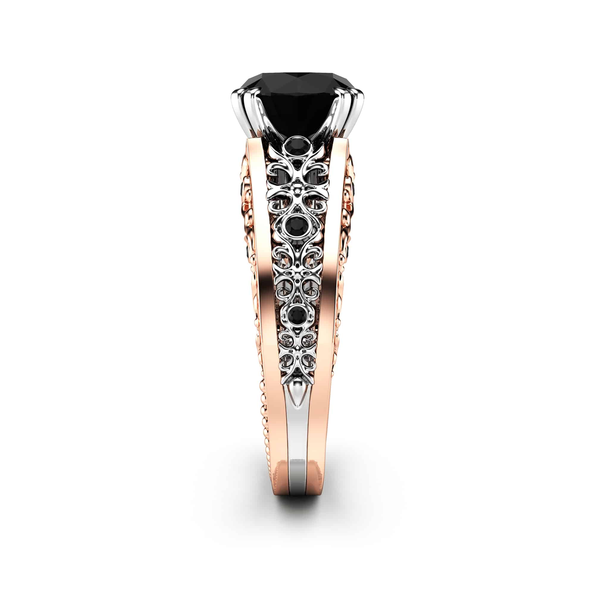 AN-0075M_Black_Diamond_Two_Tone_Engagement_Ring_2