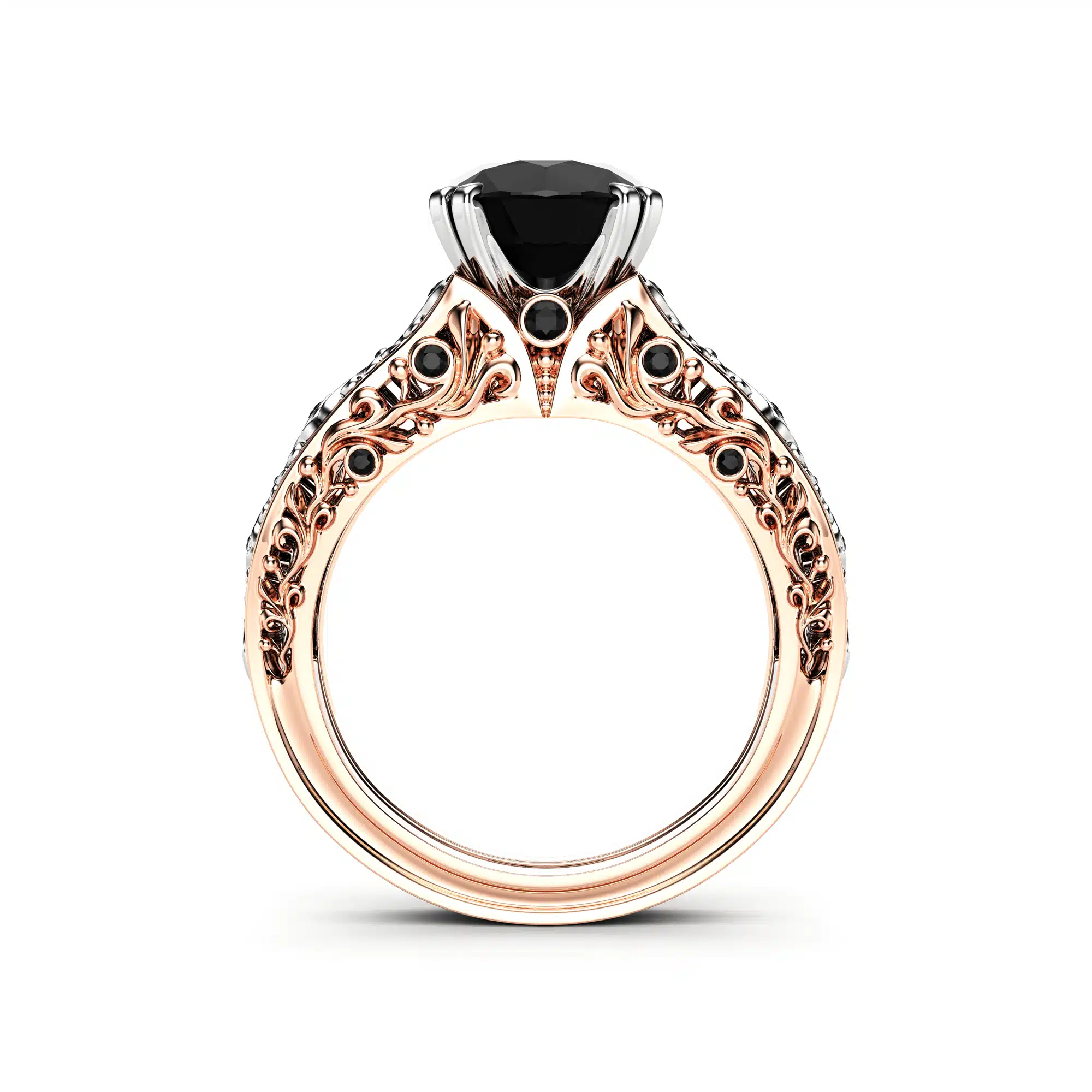 AN-0075M_Black_Diamond_Two_Tone_Engagement_Ring_3