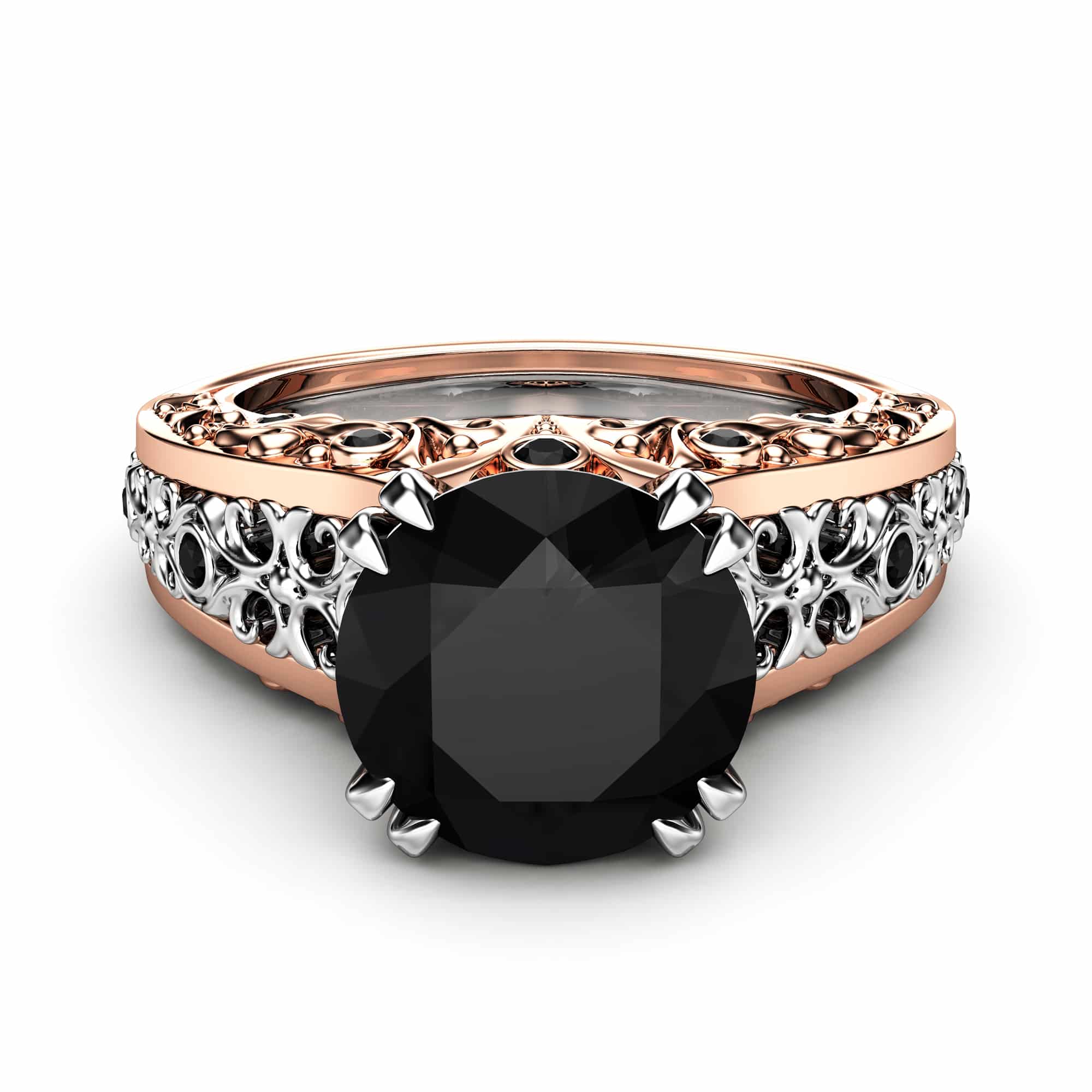 AN-0075M_Black_Diamond_Two_Tone_Engagement_Ring_5