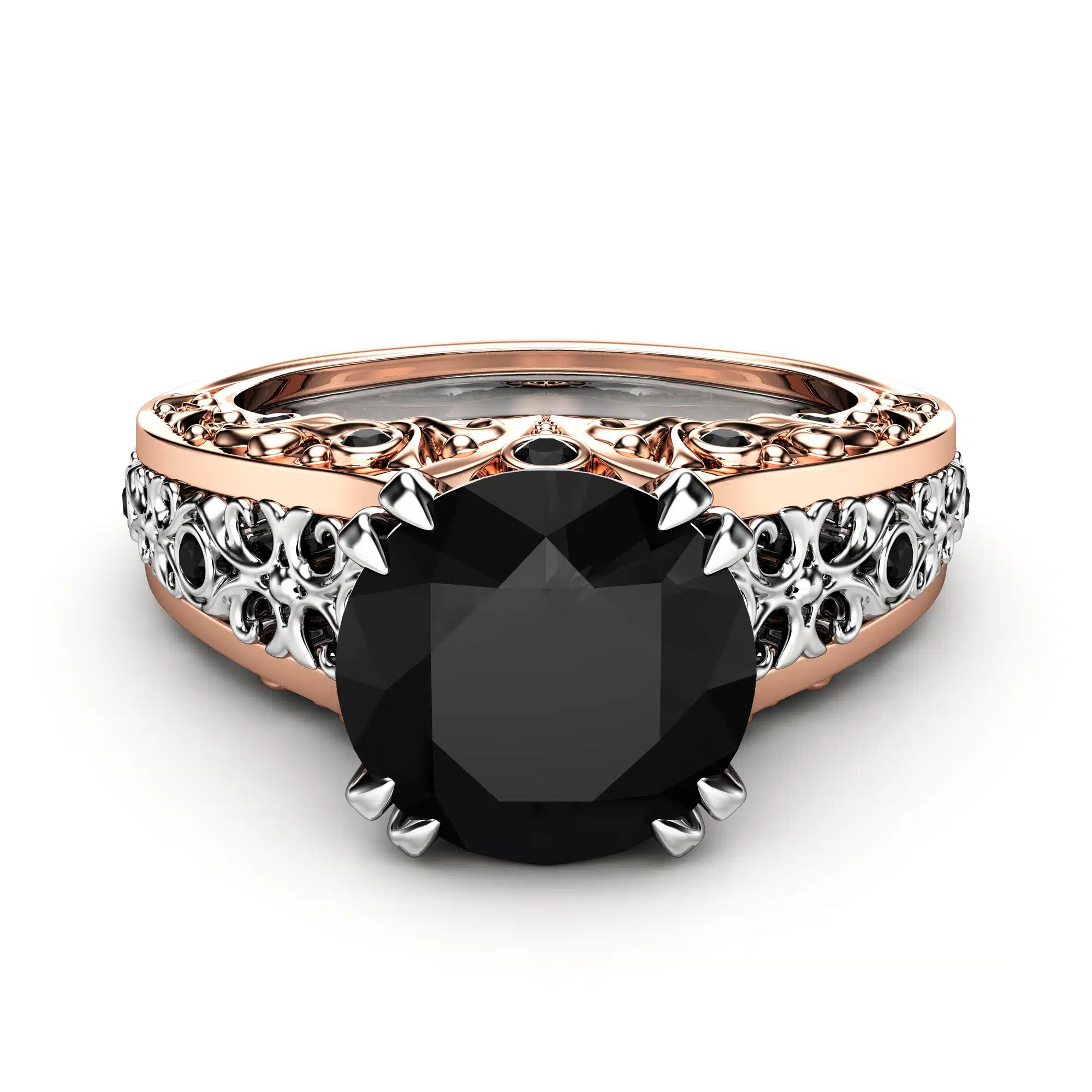 AN-0075M_Black_Diamond_Two_Tone_Engagement_Ring_5