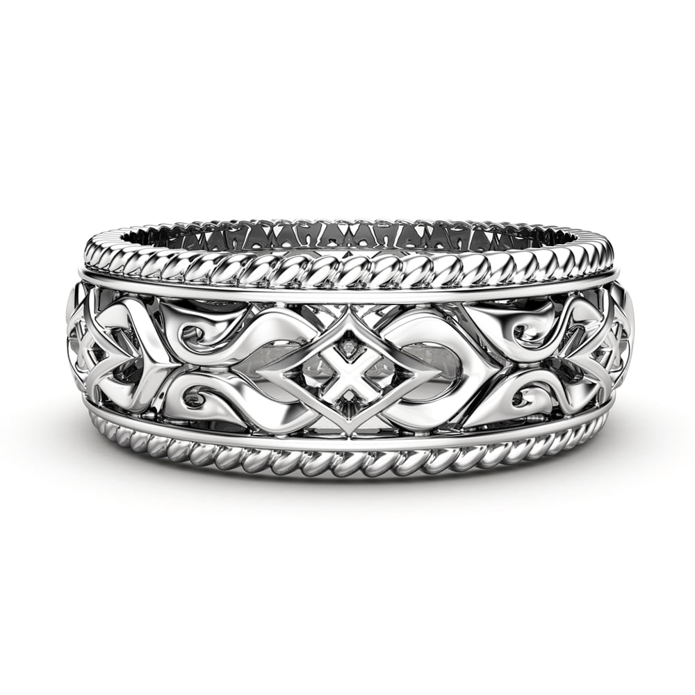 MB-0004A-White-Gold-Mens-Wedding-Band---1
