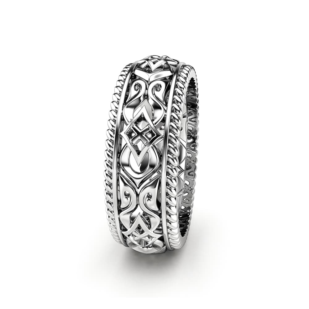 MB-0004A-White-Gold-Mens-Wedding-Band---2