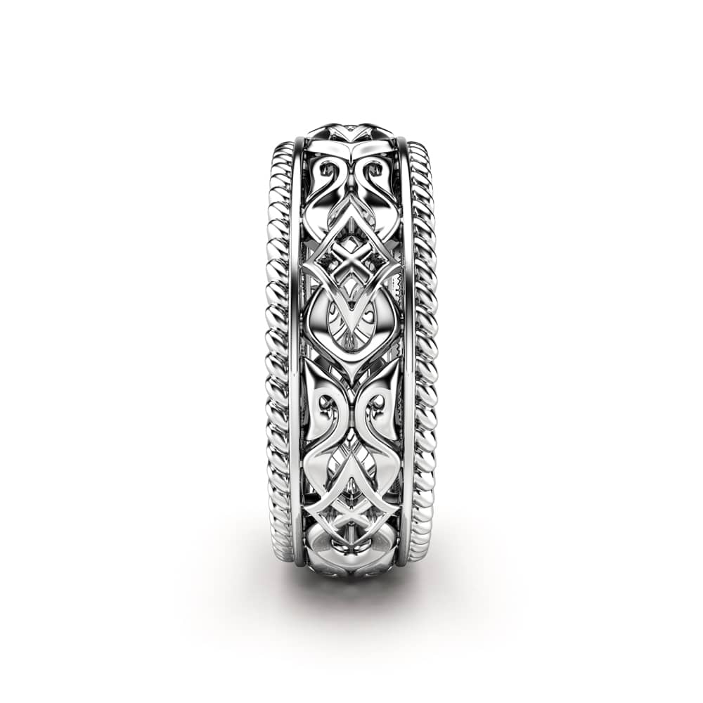 MB-0004A-White-Gold-Mens-Wedding-Band--3