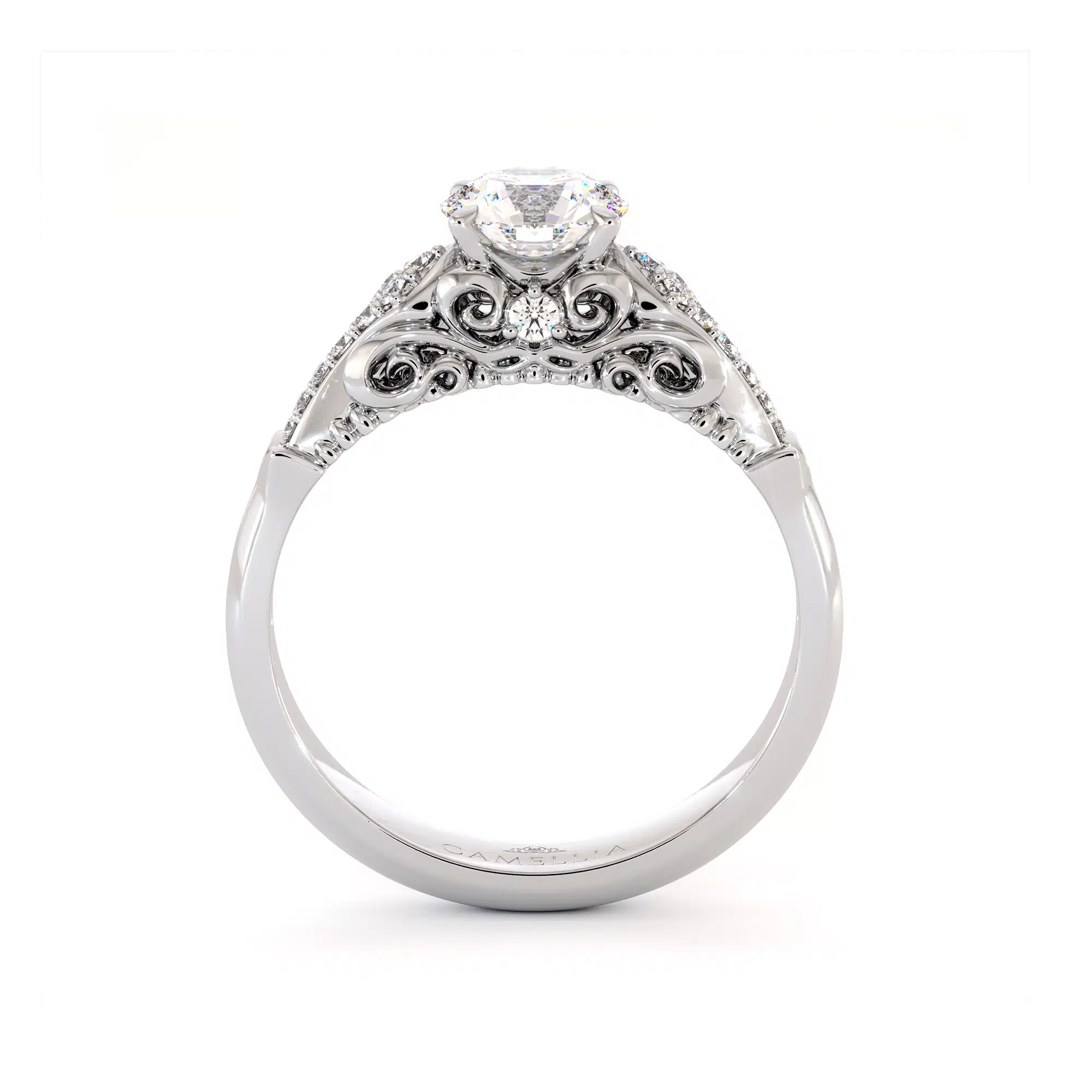 CL-0045 white14K_Rose_Gold_Diamonds
