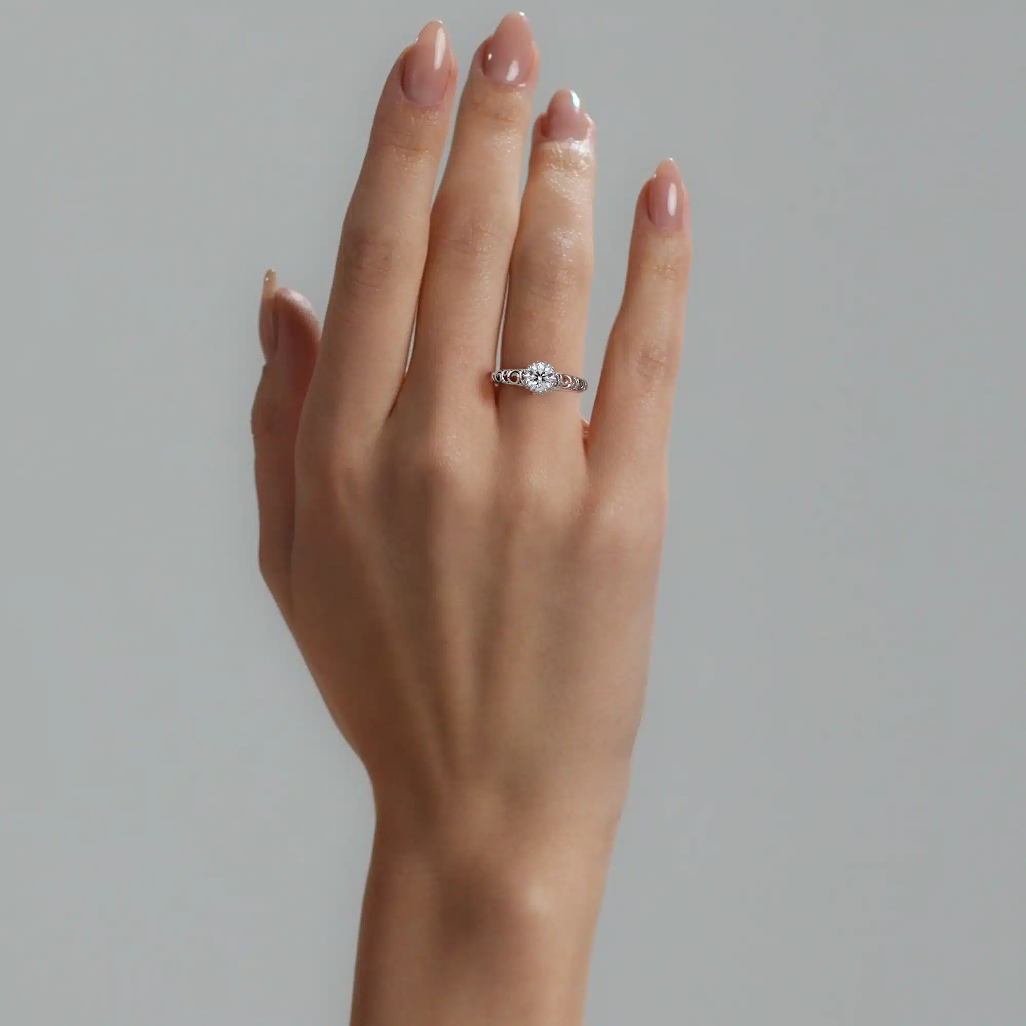 CL-0028A white gold ring (1)