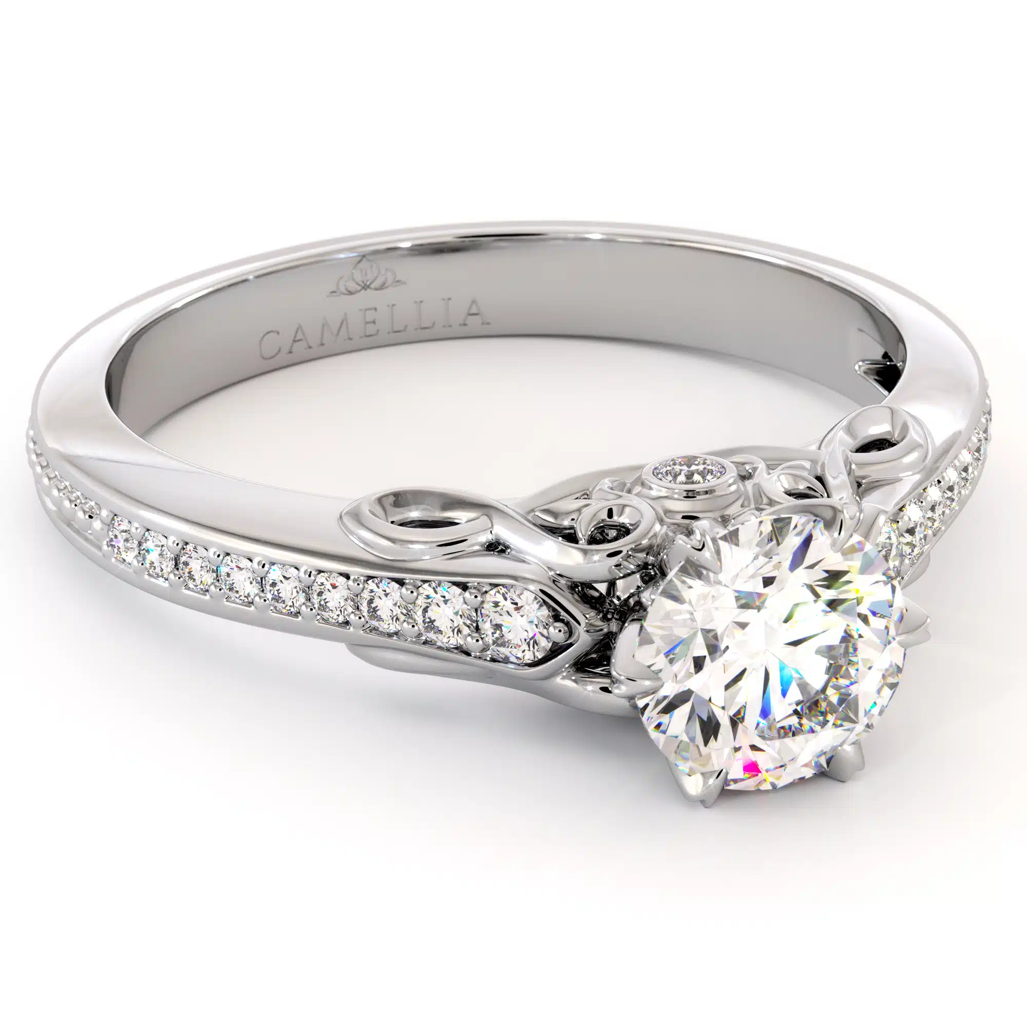 CL-0042 White_Gold_Diamond_Ring