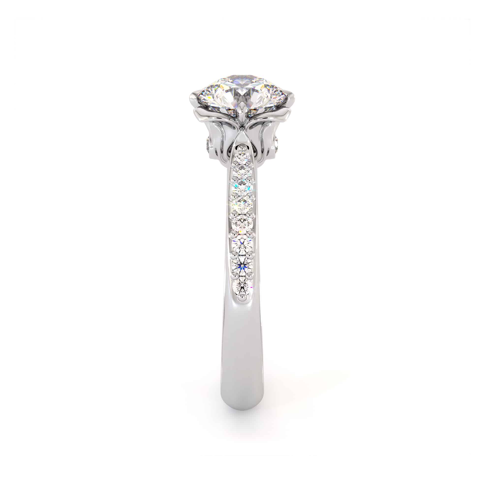 CL-0020 14K_Diamond_Women_Ring
