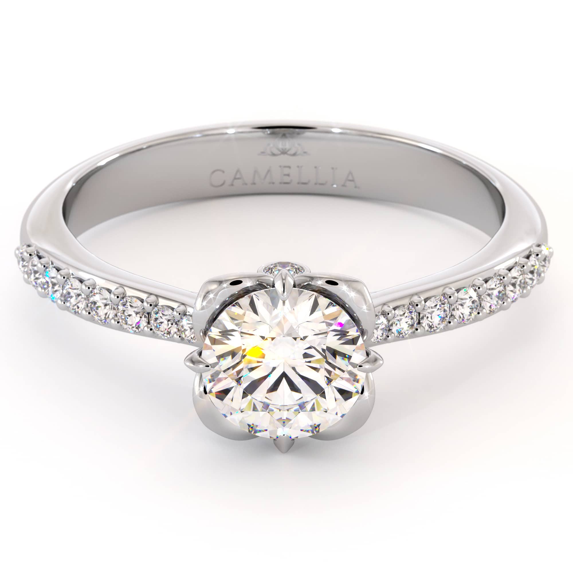 CL-0020 White_Gold_Diamond_Ring