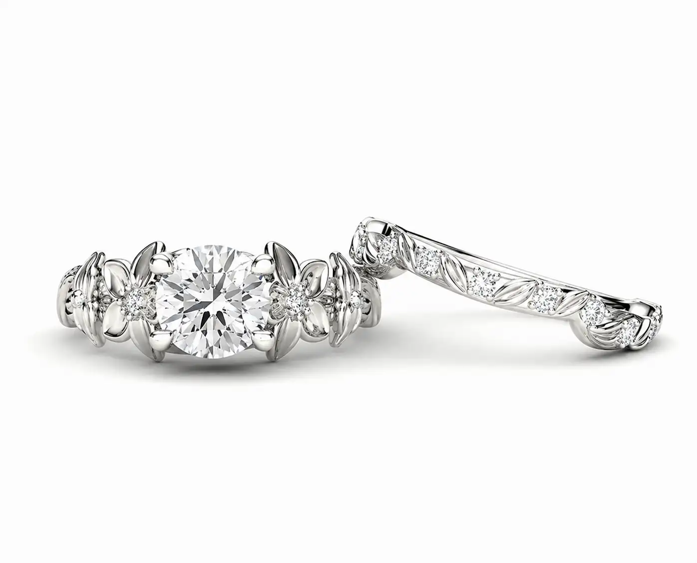 CD-0126 Band White Gold (1)