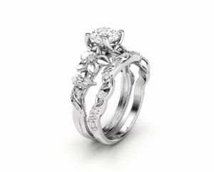Spiral Lab Diamonds Branch Design Matching Band Only
