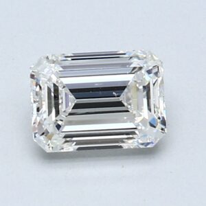 Lab Created 0.9 Carat Emerald Diamond