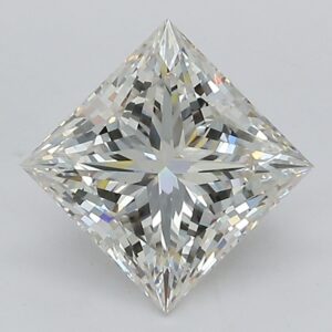 Lab Created 2.09 Carat Princess Diamond
