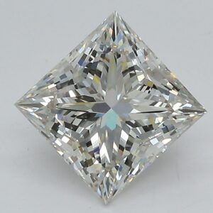 Lab Created 2.39 Carat Princess Diamond