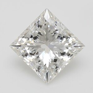 Lab Created 2.19 Carat G VS2 Princess Diamond
