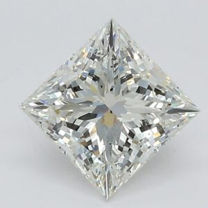 Lab Created 1.71 Carat F SI1 Princess Diamond