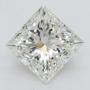 Lab Created 2.05 Carat G VS1 Princess Diamond