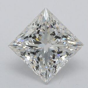 Lab Created 2.39 Carat G VS1 Princess Diamond