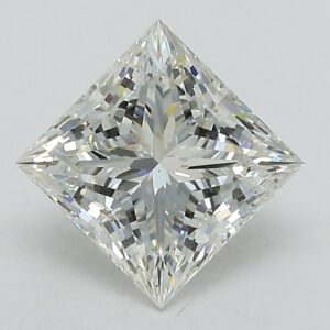 Lab Created 2.14 Carat Princess Diamond