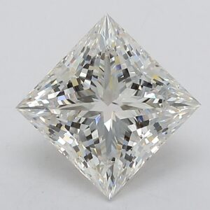 Natural 2.54 Carat Princess Diamond