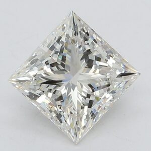 Lab Created 2.08 Carat Princess Diamond