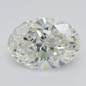 Lab Created 2.21 Carat Oval Diamond