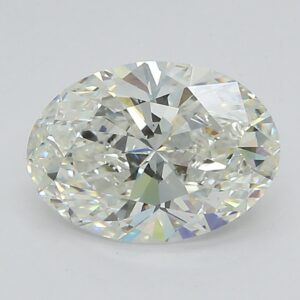 Lab Created 2.21 Carat Oval Diamond