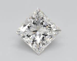 Lab Created 2.06 Carat H VS2 Princess Diamond