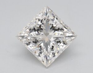 Lab Created 1.83 Carat G VS1 Princess Diamond