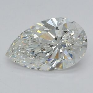 Lab Created 1.74 Carat Pear Diamond