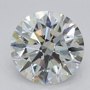 Natural 2.41 Carat Round Diamond