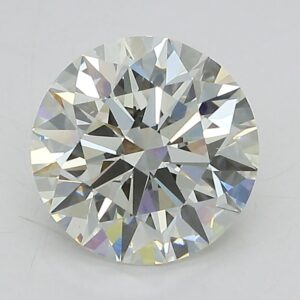 Lab Created 2.51 Carat Round Diamond