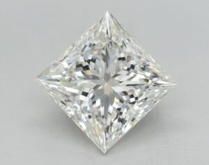 Lab Created 3.1 Carat Princess Diamond