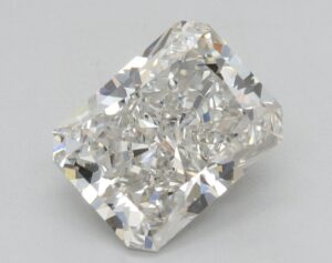 Lab Created 2.18 Carat Radiant Diamond
