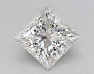 Lab Created 2.09 Carat G VS2 Princess Diamond