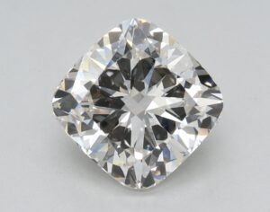 Lab Created 1.74 Carat H VVS2 Cushion Diamond