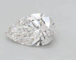 Lab Created 1.52 Carat F SI1 Pear Diamond