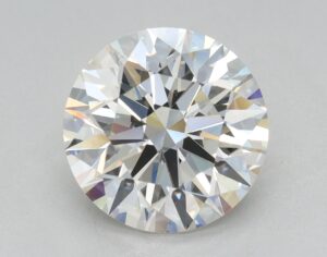 Lab Created 2.6 Carat Round Diamond