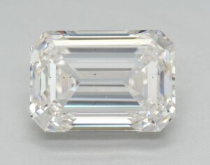 Lab Created 2.08 Carat Emerald Diamond