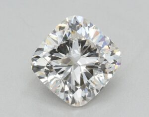 Lab Created 1.72 Carat Cushion Diamond