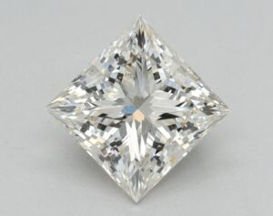 Lab Created 2.01 Carat Princess Diamond
