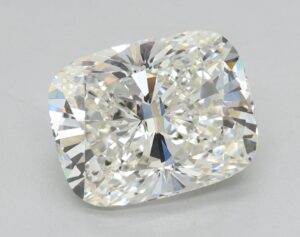 Lab Created 3.13 Carat Cushion Diamond
