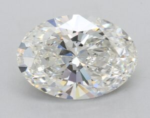 Lab Created 2.33 Carat G VS1 Oval Diamond