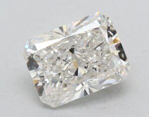 Lab Created 1.75 Carat Radiant Diamond