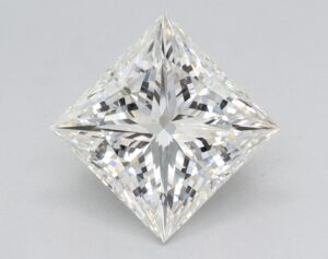 Lab Created 2.09 Carat G VS1 Princess Diamond