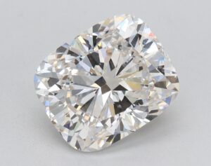 Lab Created 2.19 Carat G VS1 Cushion Diamond
