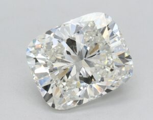 Lab Created 2.07 Carat Cushion Diamond