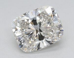 Lab Created 2.12 Carat Cushion Diamond