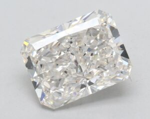 Lab Created 2.33 Carat Radiant Diamond