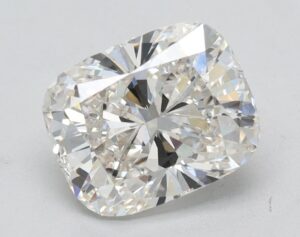 Lab Created 1.55 Carat Cushion Diamond